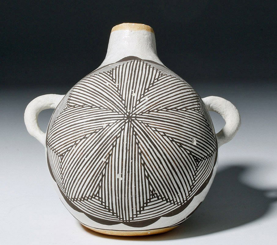 New Mexican, Acoma Canteen - Lucy Lewis (1 of 7)