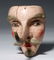 1940s Mexican Festival Mask Long-Nosed Dandy - 2