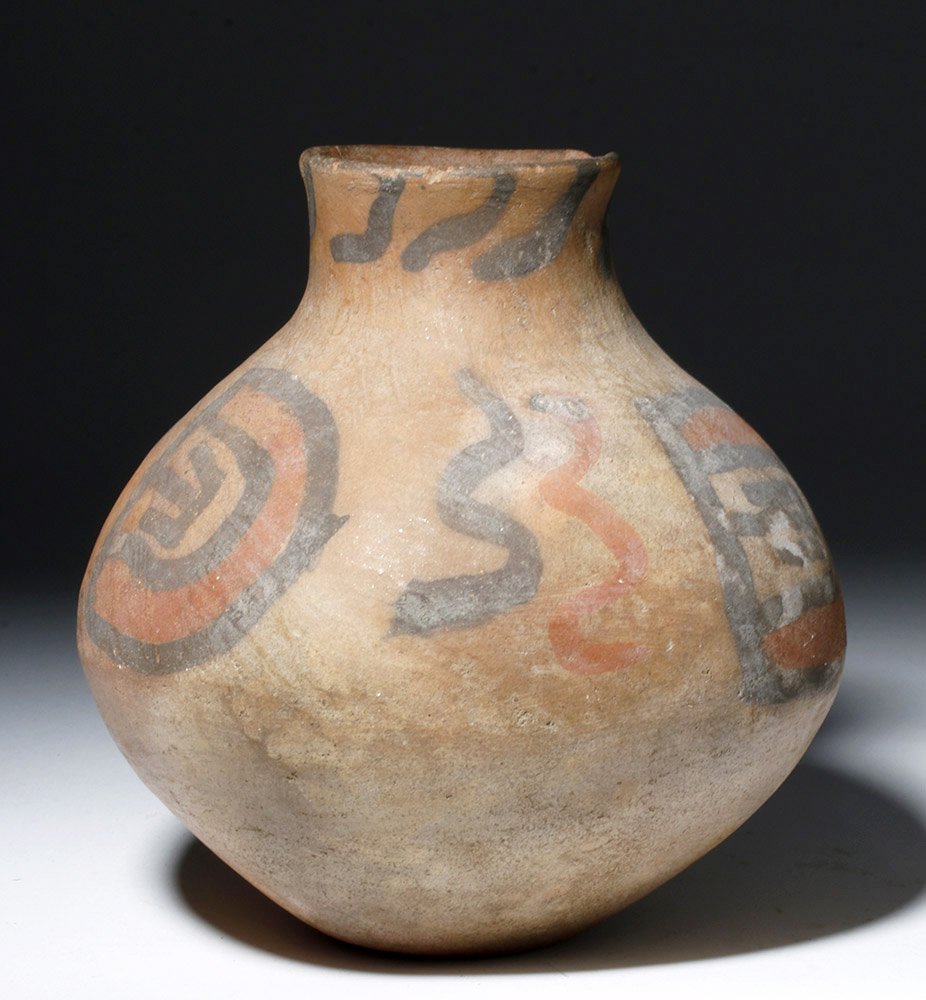 Rare Pre-Columbian Ica Pottery Jar (1 of 5)