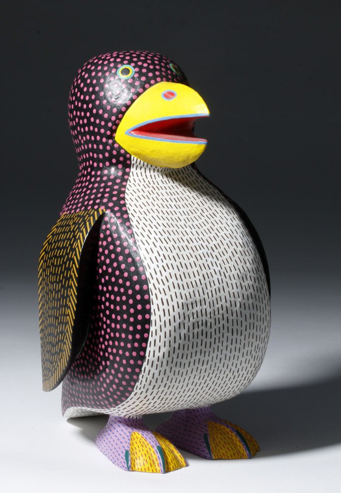 Signed Mexican Painted Penguin, Jose Fernandez y Hijos (1 of 7)