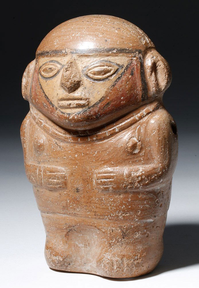 Huari Pottery Standing Figure, Moche-Influenced (1 of 7)