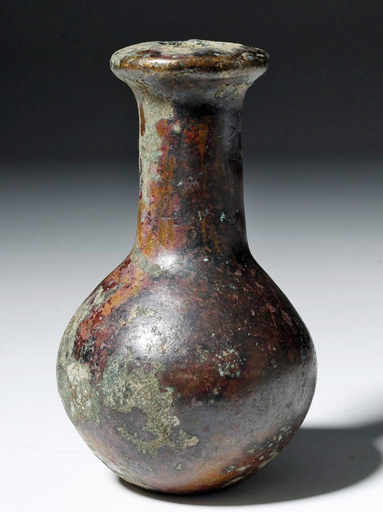 Heavy Luristan Bronze Mace Head (Votive) (1 of 6)