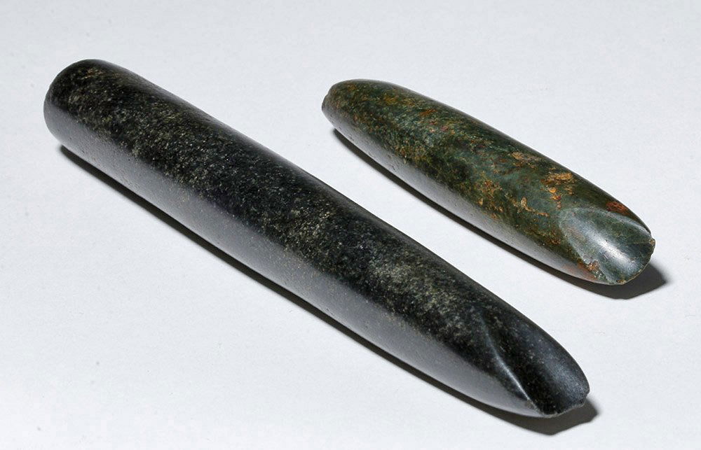 Lot of 2 Guerrero Mezcala Stone Tools (1 of 5)
