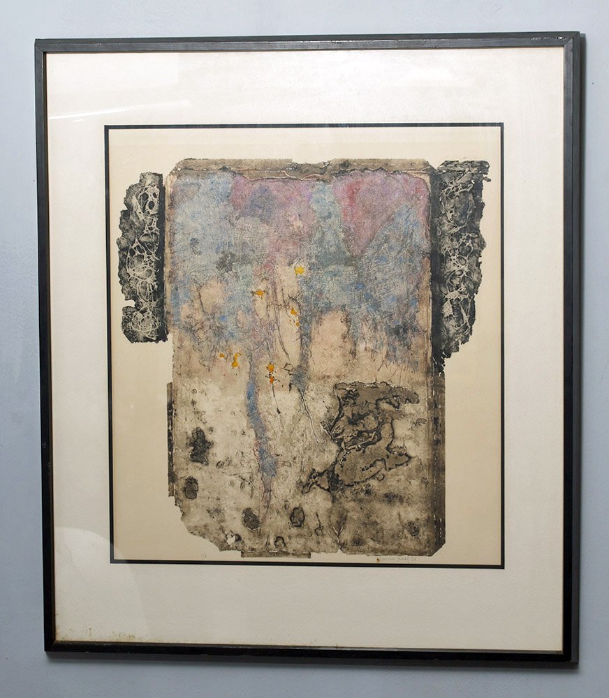 Signed / Dated Colored Etching by Francisco Larez (1 of 5)