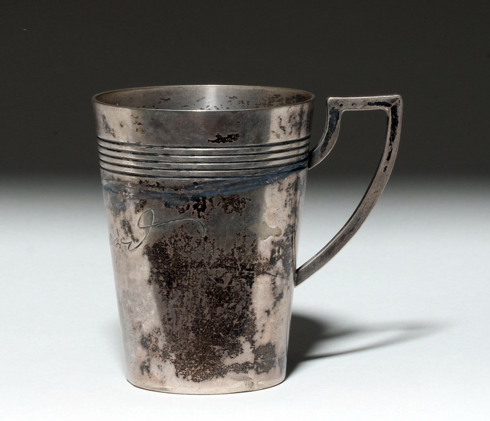 19th C. German Silver Cup from Munchen 800 (1 of 5)