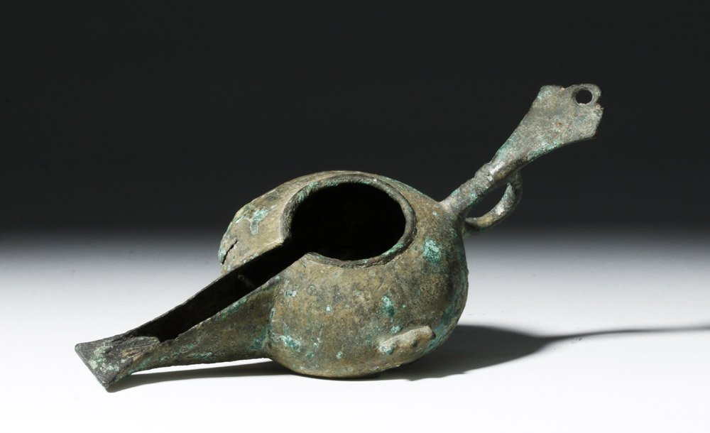 Byzantine Bronze Oil Lamp (1 of 5)