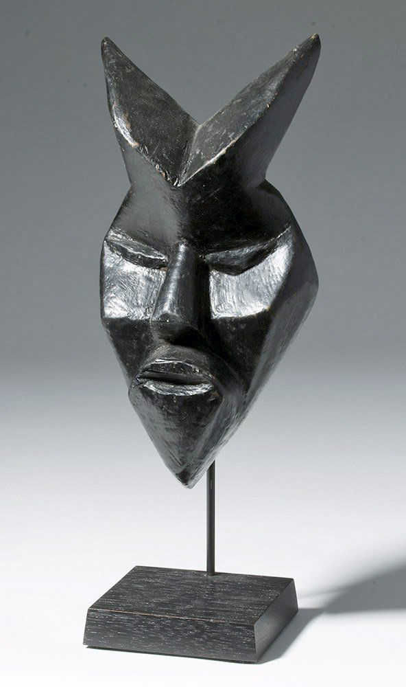 Rare 19th C. African Wooden Dan "Mask", ex-Arnovick (1 of 5)
