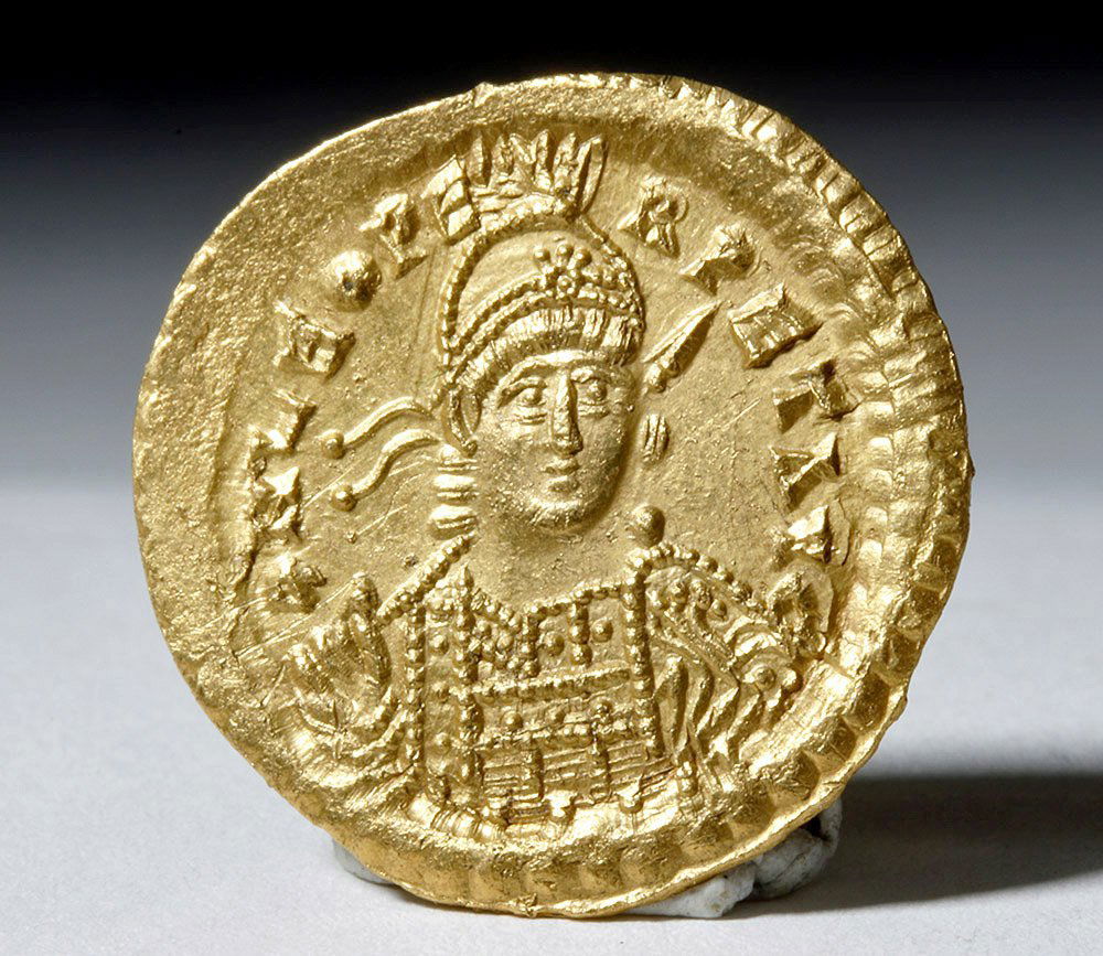 Byzantine Gold Solidus - The Emperor (1 of 2)