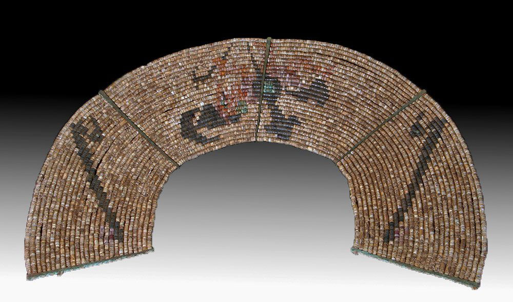 Moche Stone / Copper Collar - Warrior and Weapons (1 of 9)