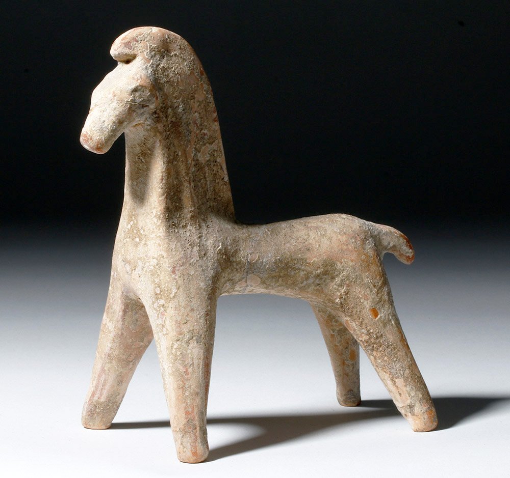 Greek Boeotian Pottery Horse - Ex Arnovick (1 of 7)