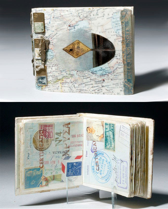 Souvenir Book - Passport Pages, Stamps, Milagros (1 of 4)