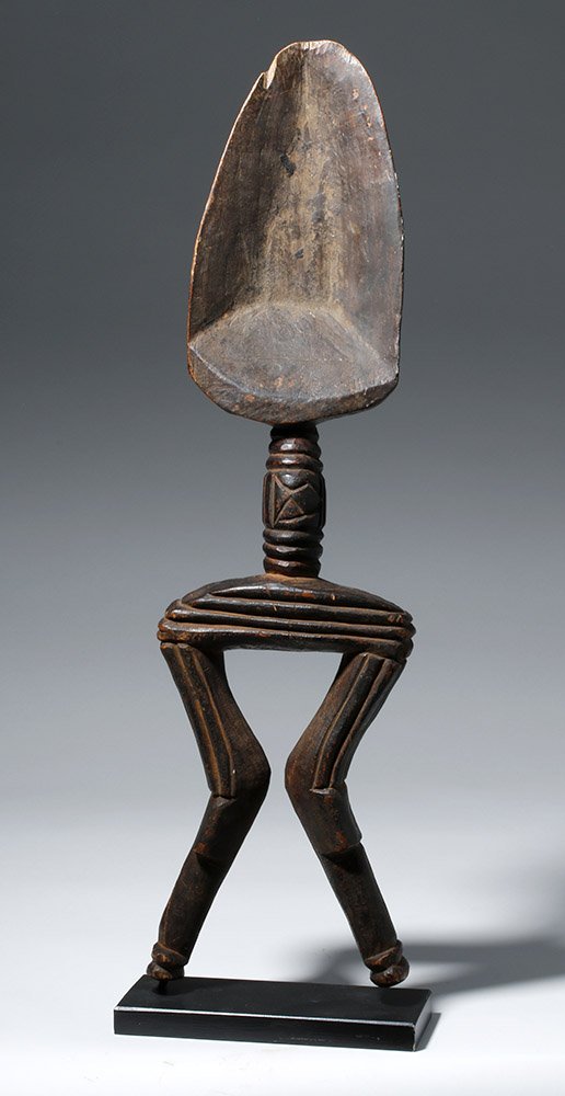 Large African Wooden Dan Ceremonial Ladle (1 of 8)