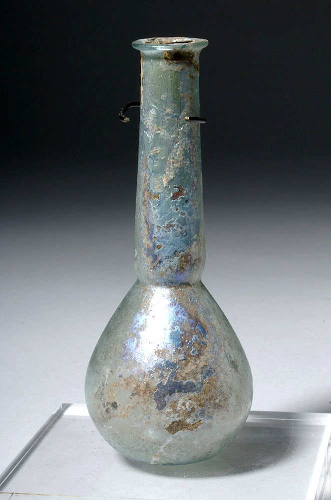 Roman Iridescent Glass Flask (1 of 5)