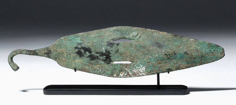 Hittite Bronze Spearhead with "Duckbill" Shape (1 of 6)