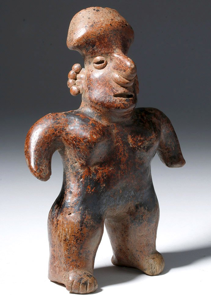Nayarit Pottery Standing Female Figure (1 of 6)