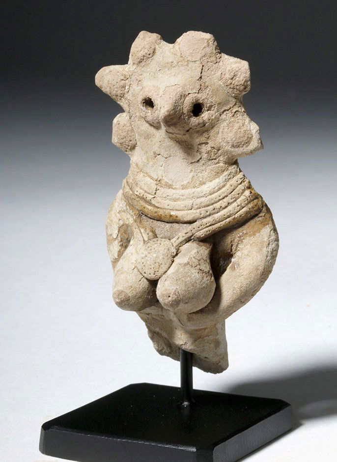 Indus Valley Pottery Fertility Idol (1 of 5)