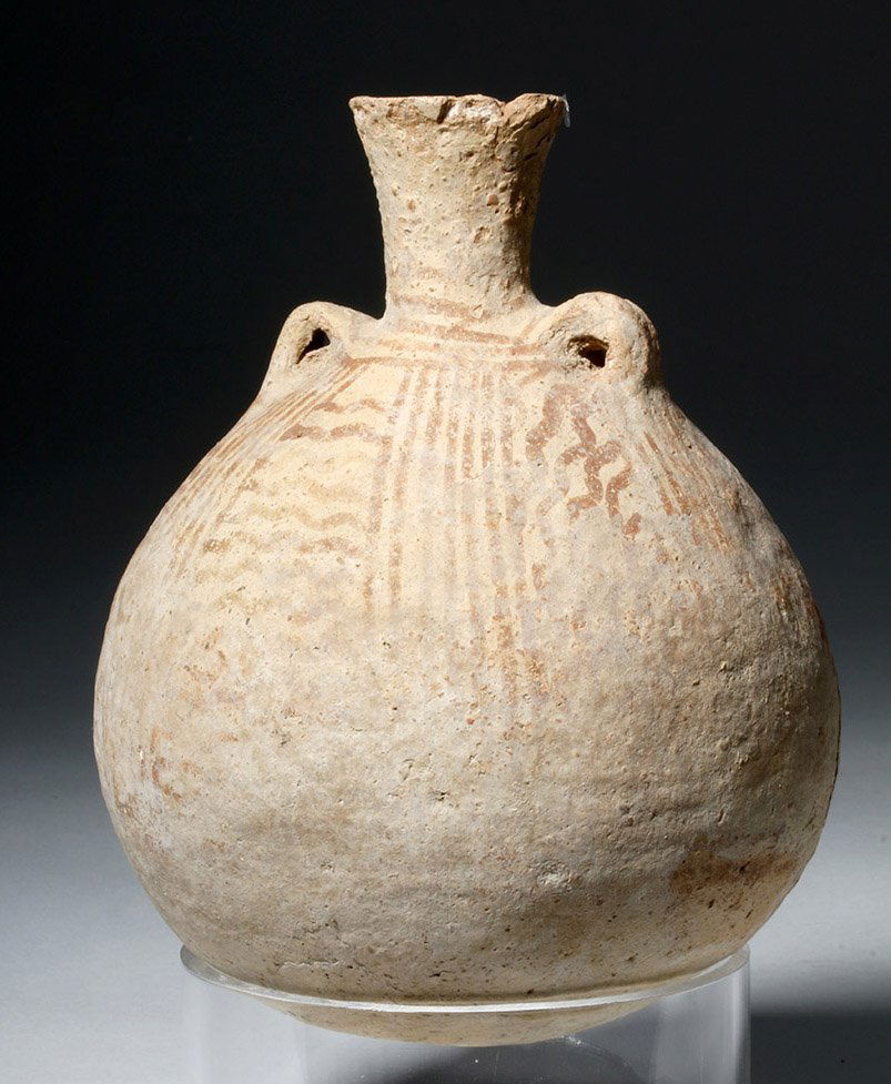 Cypriot Striped Pottery Jar - 4500 year Old! (1 of 6)