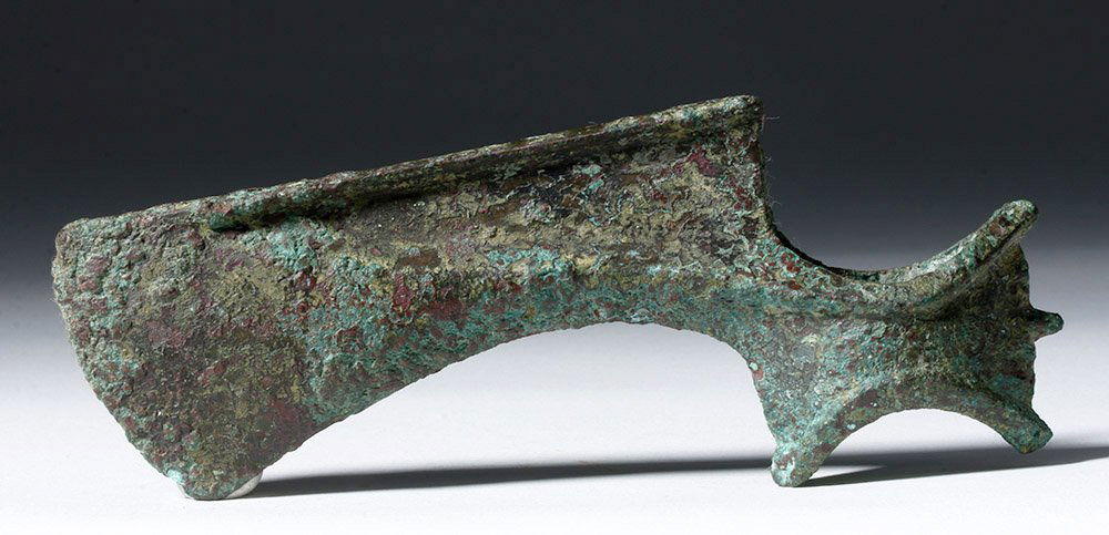 Luristan Bronze Axe head - Rare Form! (1 of 8)