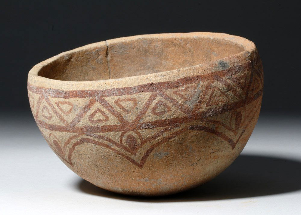 Chinese Neolithic Pottery Bowl - Yangshao (1 of 7)
