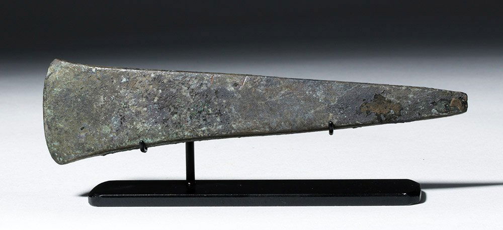 Ancient European Chalcolithic Period Copper Axe (1 of 6)