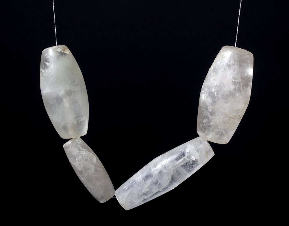 Ancient Colombian Rock Crystal Beads (4) (1 of 5)