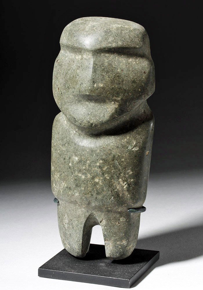 Mezcala Guerrero Greenstone Axe God, ex-Arnovick (1 of 5)