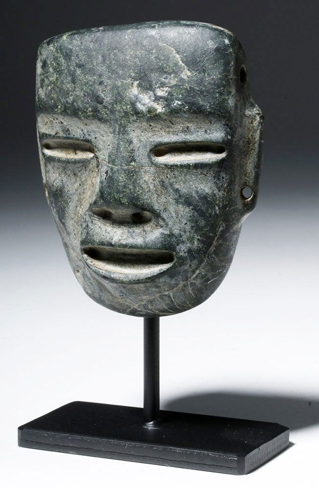 Attractive Teotihuacan Stone Maskette - Ex Arnovick (1 of 5)
