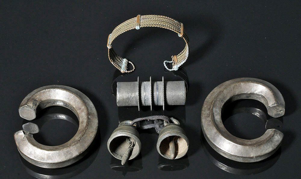 19th C. Africa 6 Bronze Items  - Antiquarian Collection (1 of 6)