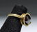 Ancient Roman 20K Gold Ring w/ Garnet Cabochon - 4