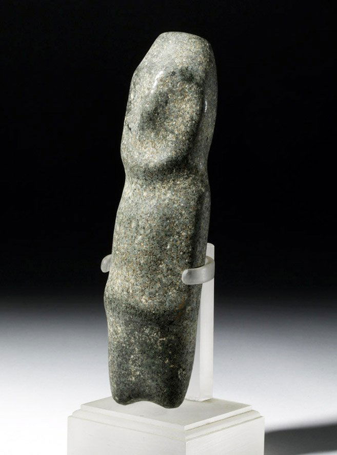 Large Chontal Greenstone Standing Figure (1 of 5)