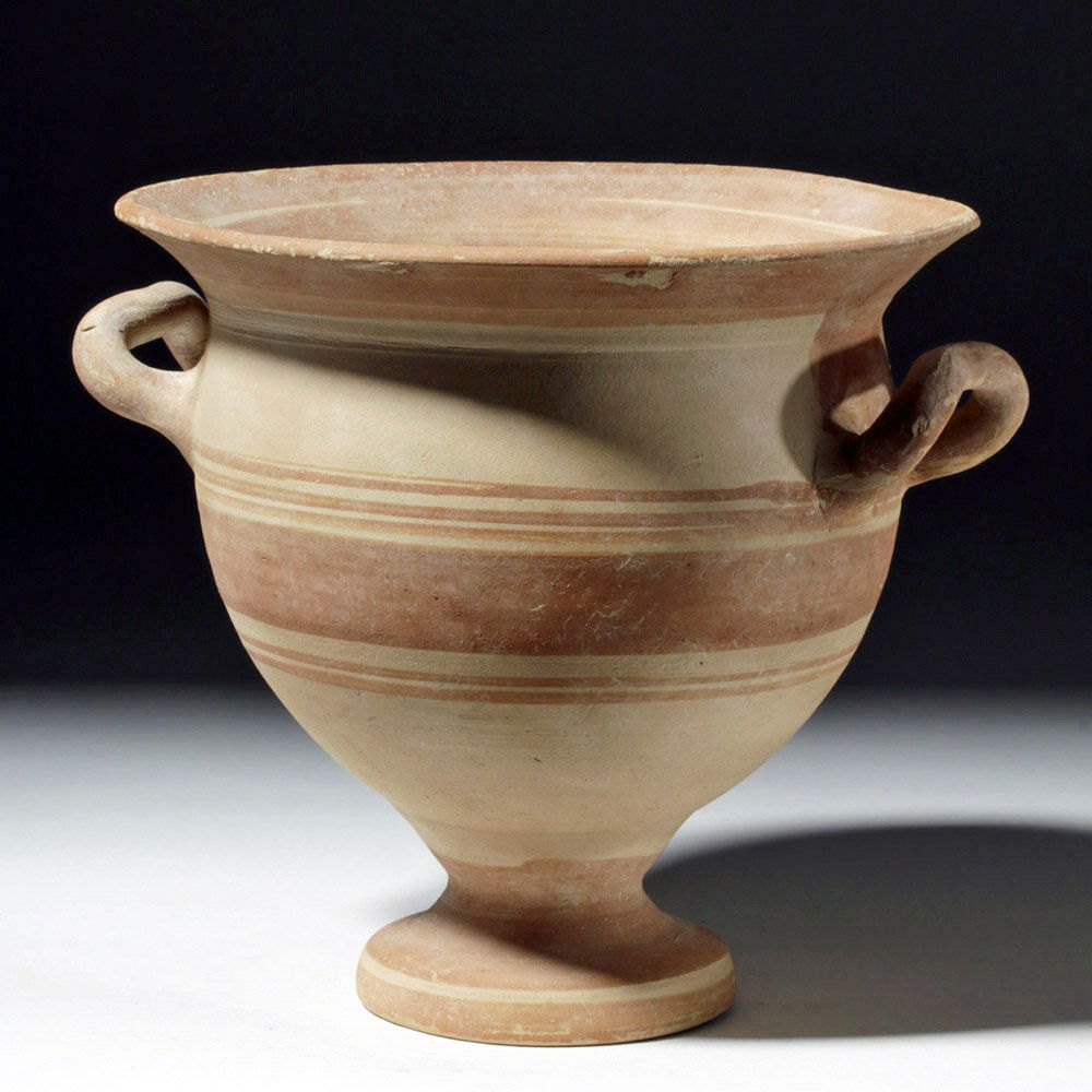 Choice Daunian Pottery Bell Krater (1 of 6)