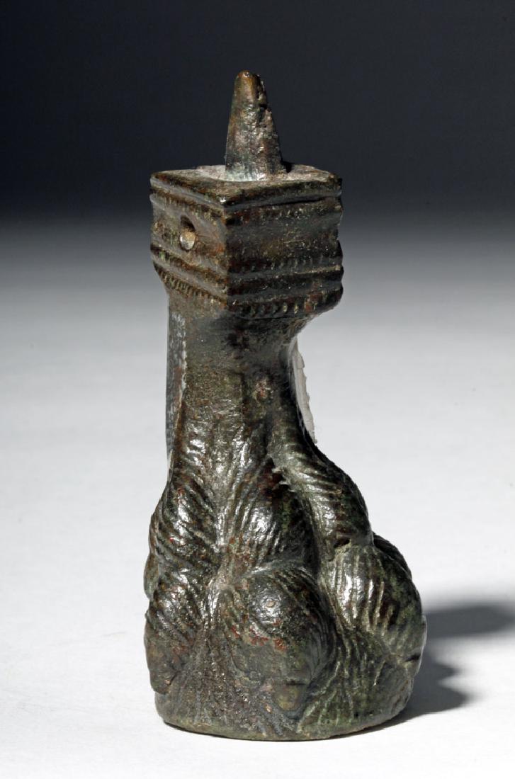 Nice Roman Bronze Casket Foot - Lion Paw (1 of 6)