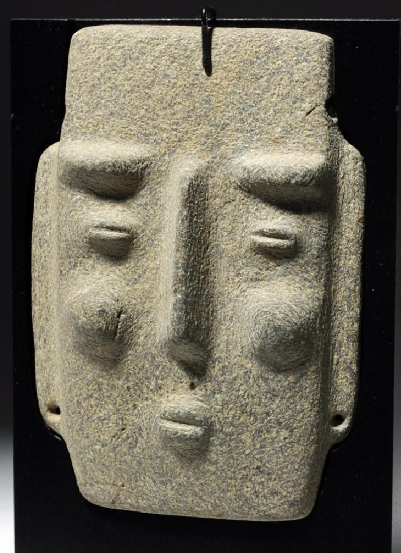 Elegant Chontal Stone Maskette (1 of 2)