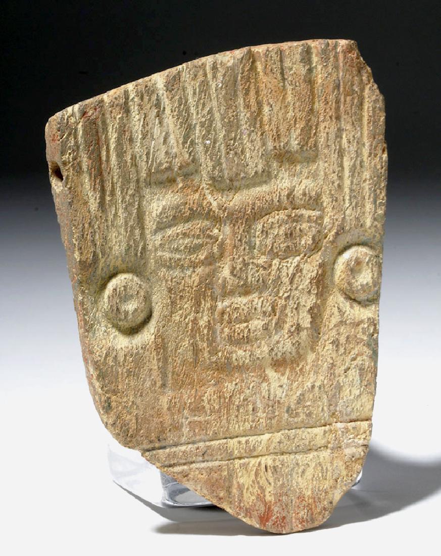 Mayan Carved Stone Pendant w/ Deity (1 of 3)