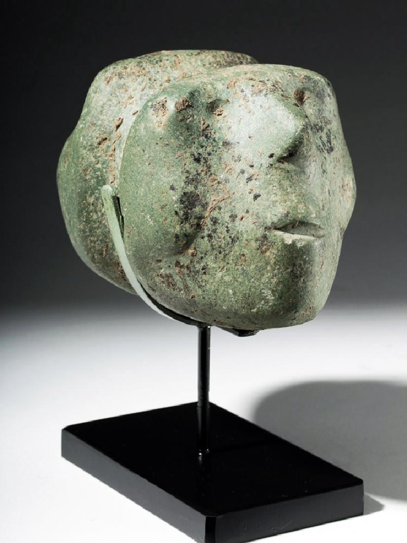 Important Colima Janus-Headed Stone Mace (1 of 6)