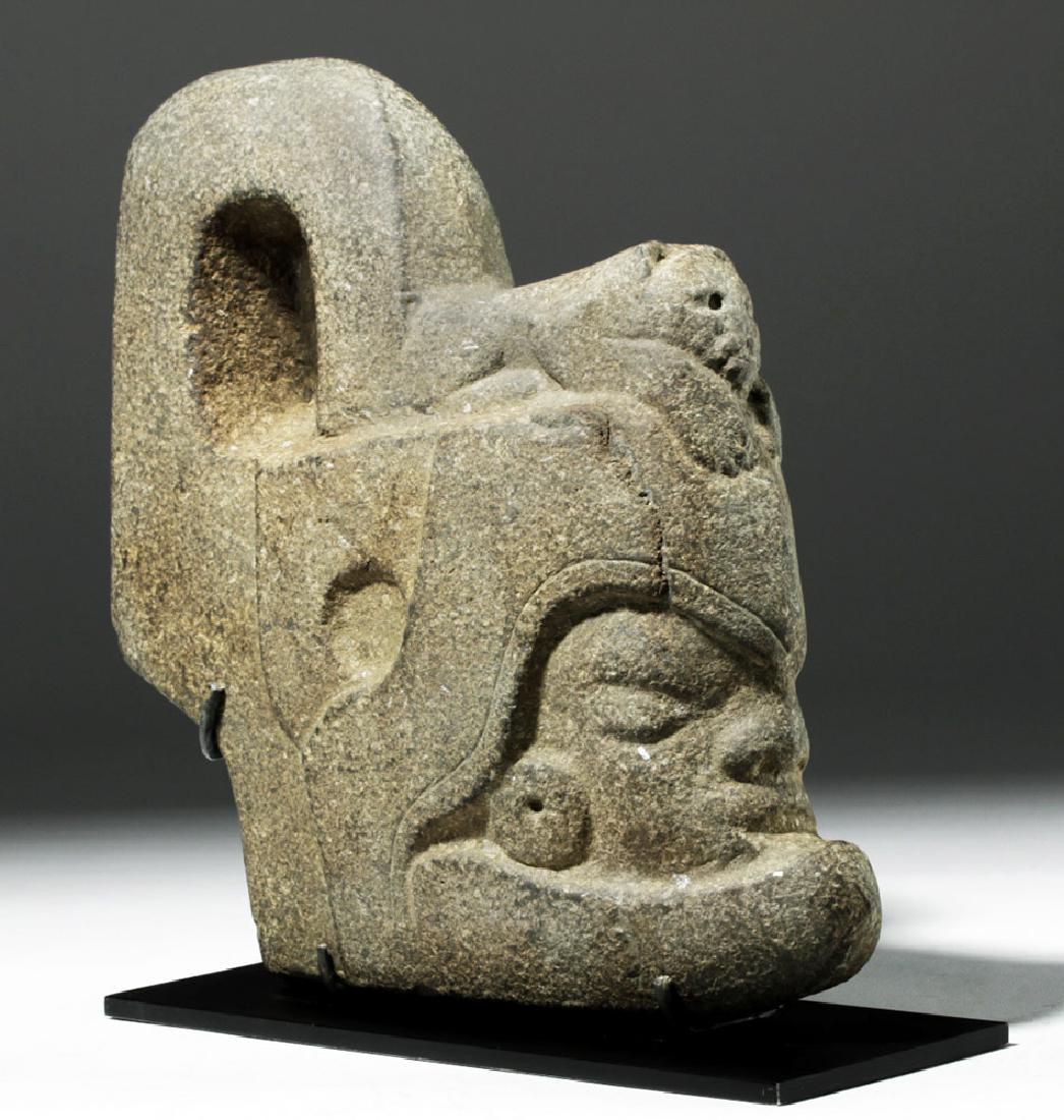 Veracruz Stone Hacha - Eagle w/ Chief Emerging (1 of 8)