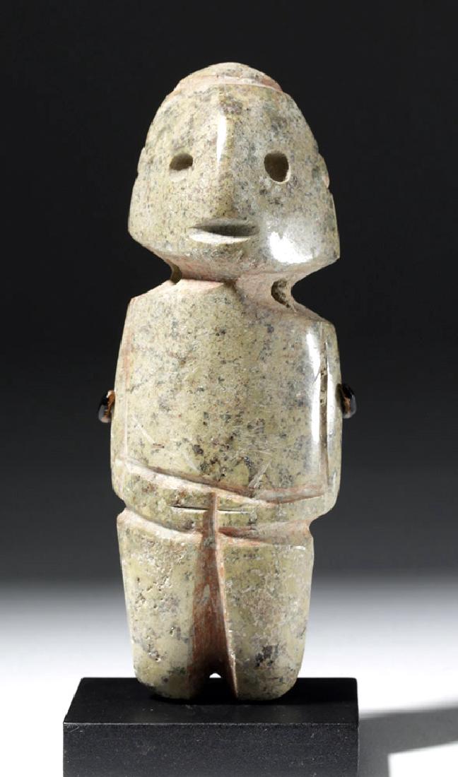 Rare Guerrero Mezcala Stone Figure w/ Red Cinnabar (1 of 5)