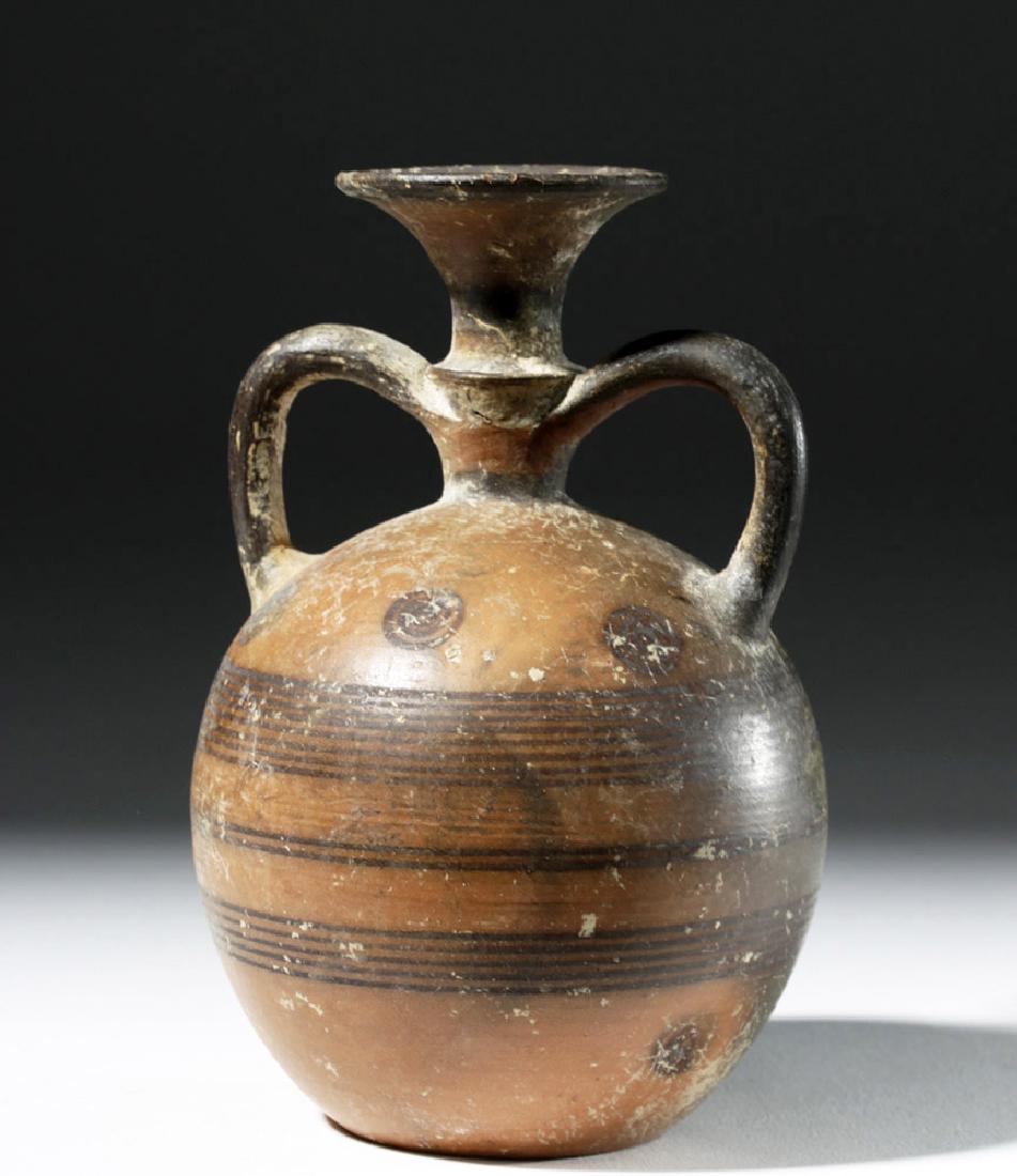 Greek Cypriot Bichrome "Target" Jug (1 of 6)