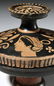 Greek Red-Figure Lekanis w/ Lady of Fashion - 8