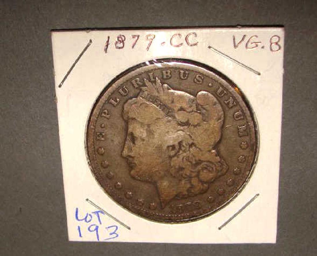 1879 Carson City Morgan Silver Dollar (1 of 2)