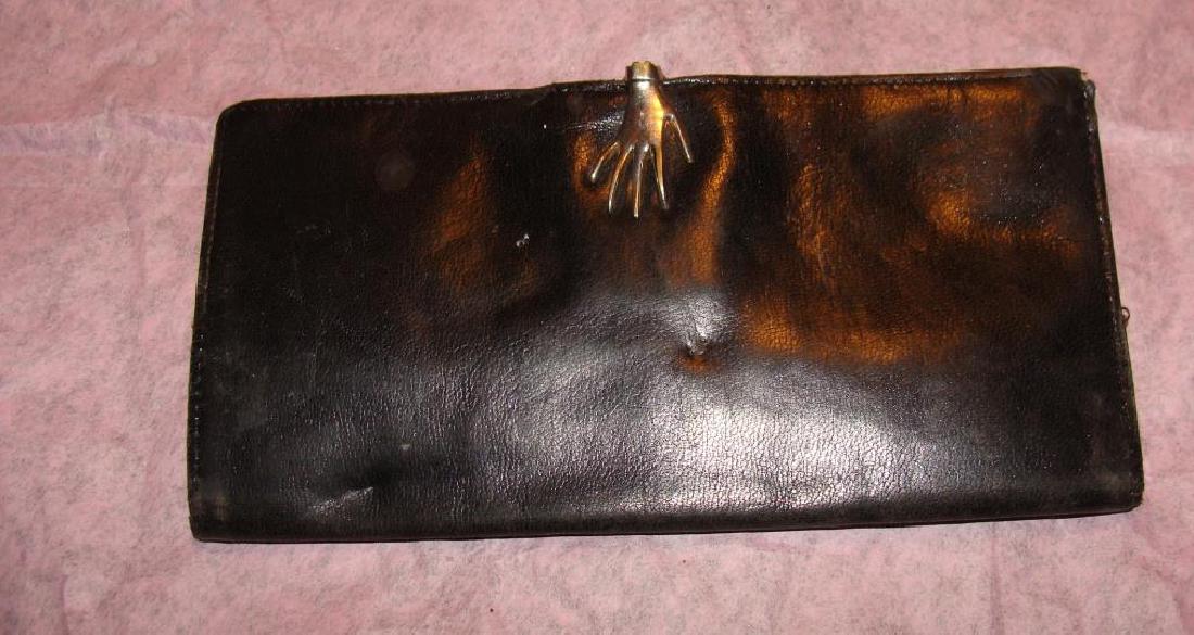 Vintage Gucci Leather Wallet with Hand (1 of 2)