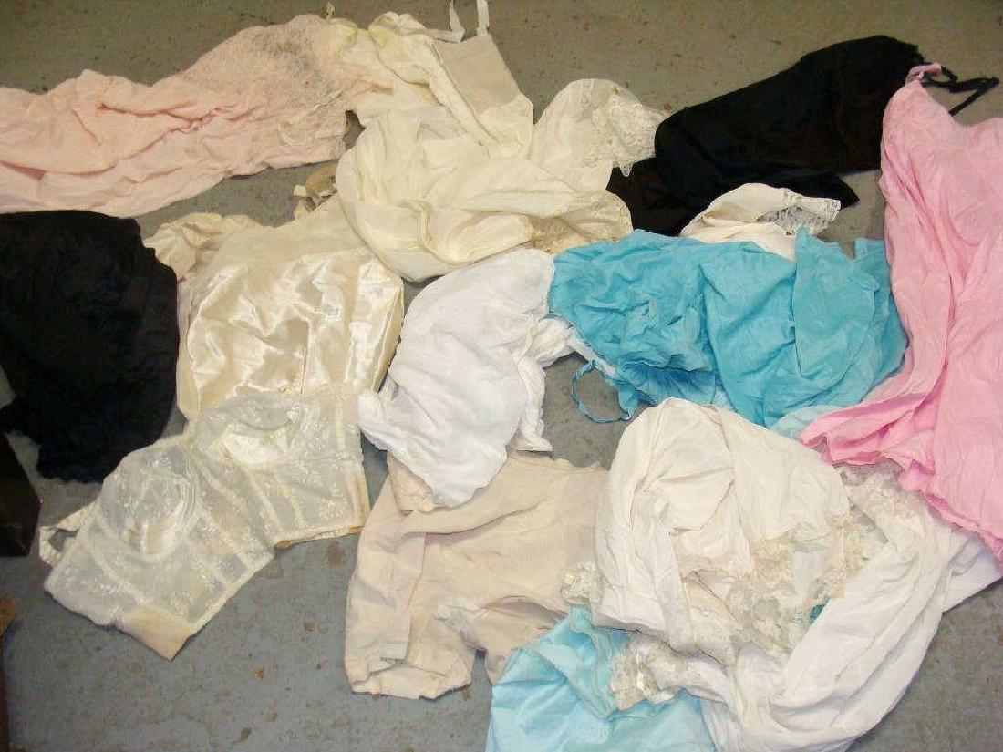 Vintage Lingerie Lot: Large Lot of Assorted Vintage Lingerie