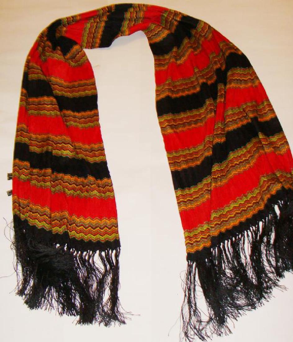 Gucci Multi Color Silk Scarf (1 of 2)