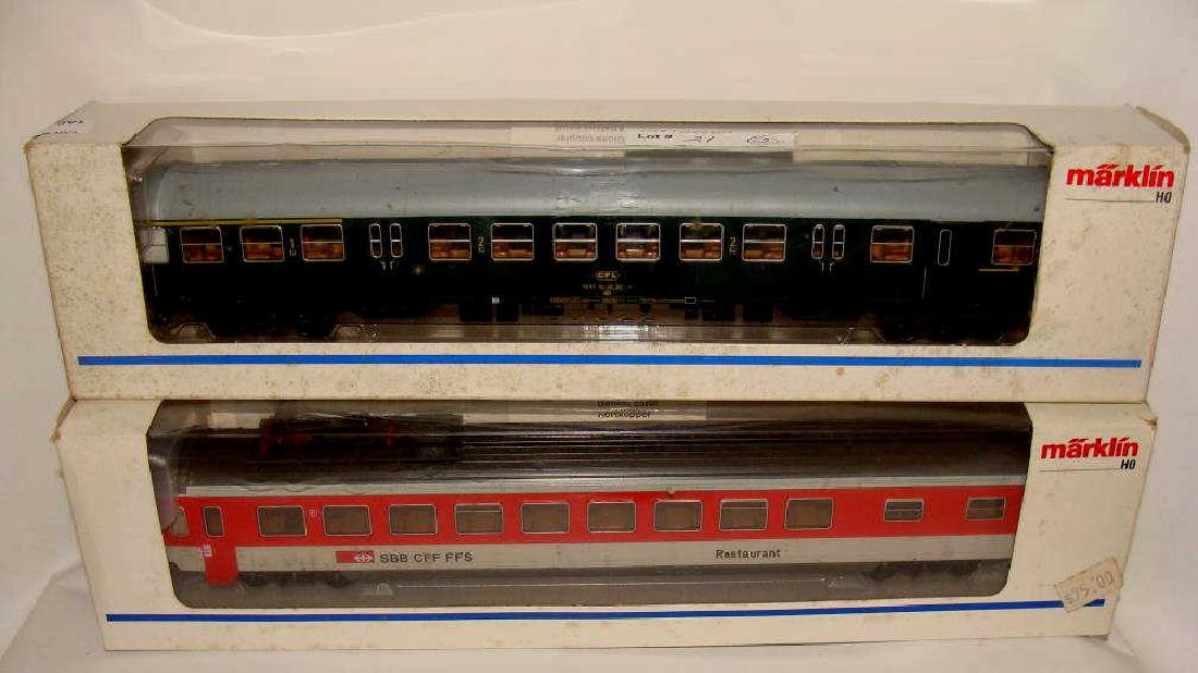 Lot of 2 Marklin Trains 4217,  4126 (1 of 2)