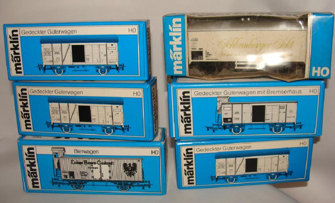 Lot of 6 Marklin Trains 4692: #4692, #4695, #4782 etc, Train, with Original Box, Old Stock, Never Used Condition VG