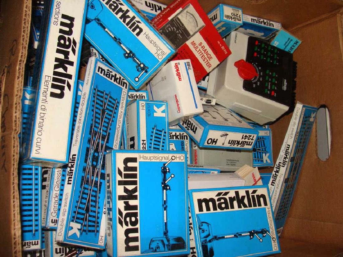 Large Lot of Marklin Train Accessories (1 of 2)