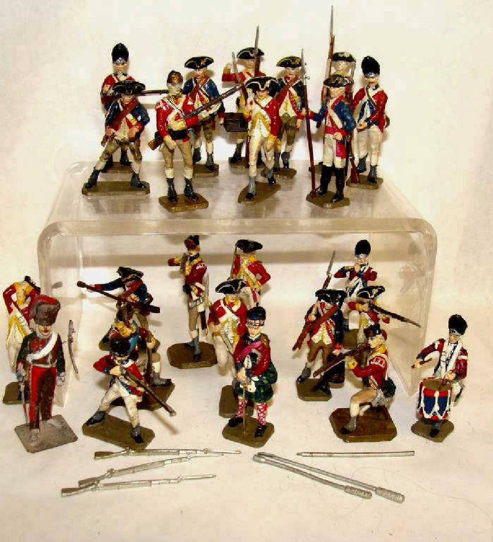 Large Assorted Lot of Britain Toy Soldiers (1 of 2)