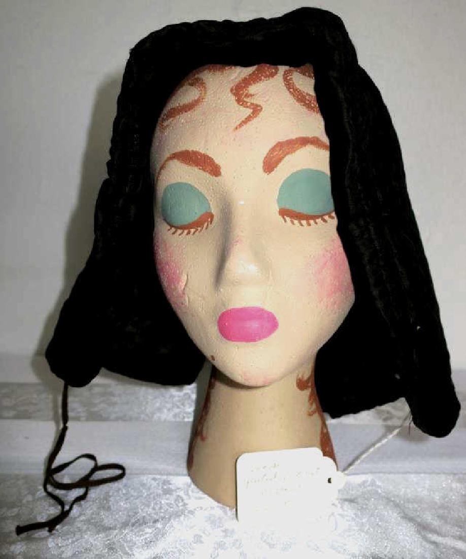 Early Antique 1840 Quaker Bonnet /Hat (1 of 1)