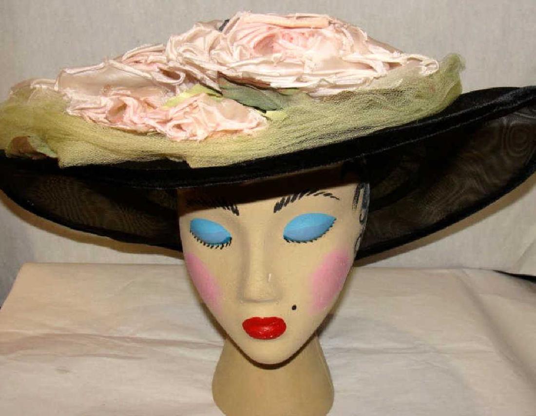 Vintage Picture Hat, 1950 (1 of 5)