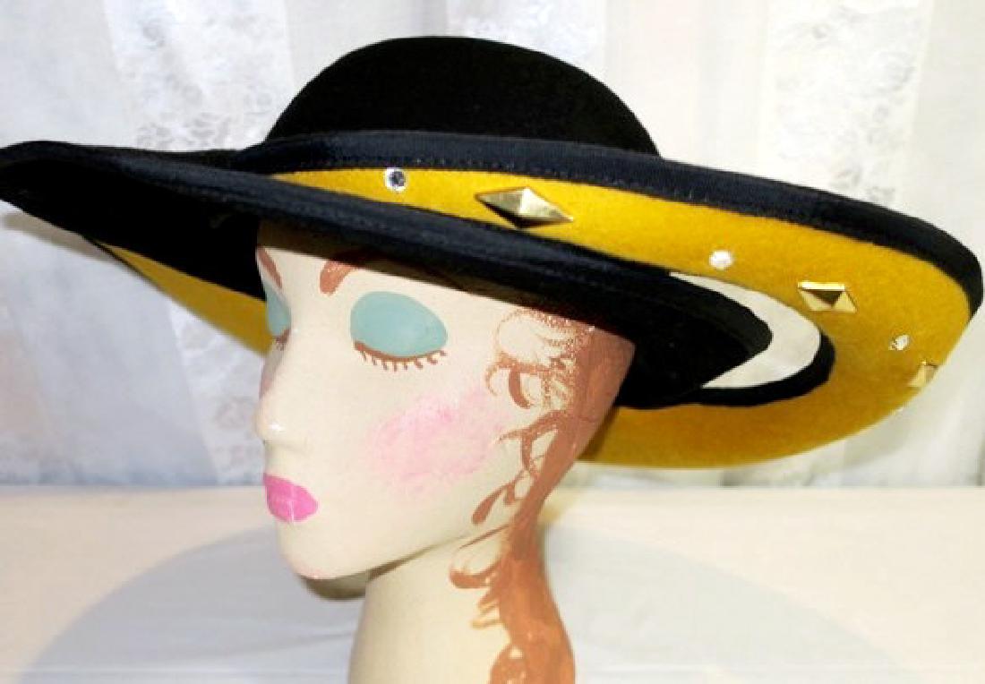 Contemporary Hat High Fashion Hat, 1980 (1 of 2)